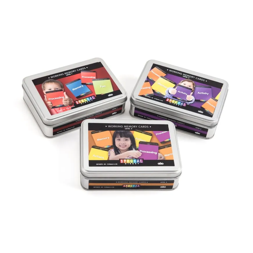 TTS Working Memory Activity Game Cards