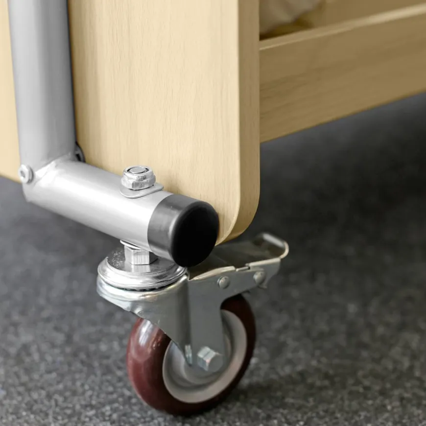 Tuf2 Classroom Cloakroom Trolley Maple