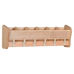 Wall Mounted 6 Classroom Coat Hooks