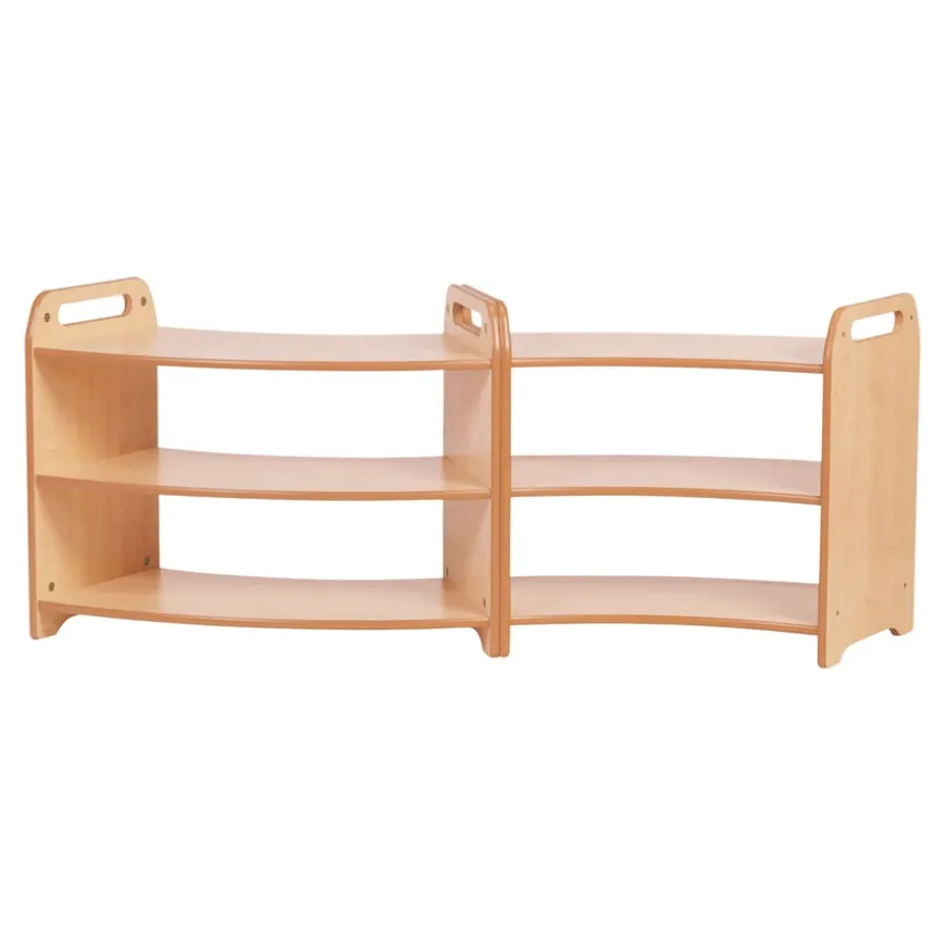 Wave Storage Shelf Unit H660 x W900 x D455mm