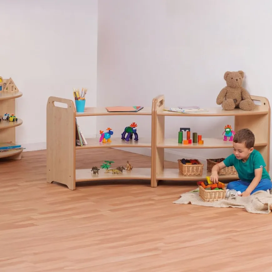 Wave Storage Shelf Unit H660 x W900 x D455mm
