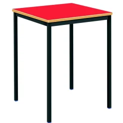 Welded Black Frame Square Tables 60x60cm