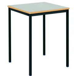 Welded Black Frame Square Tables 60x60cm