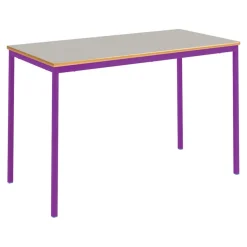 Welded Colour Frame Tables 110x55cm