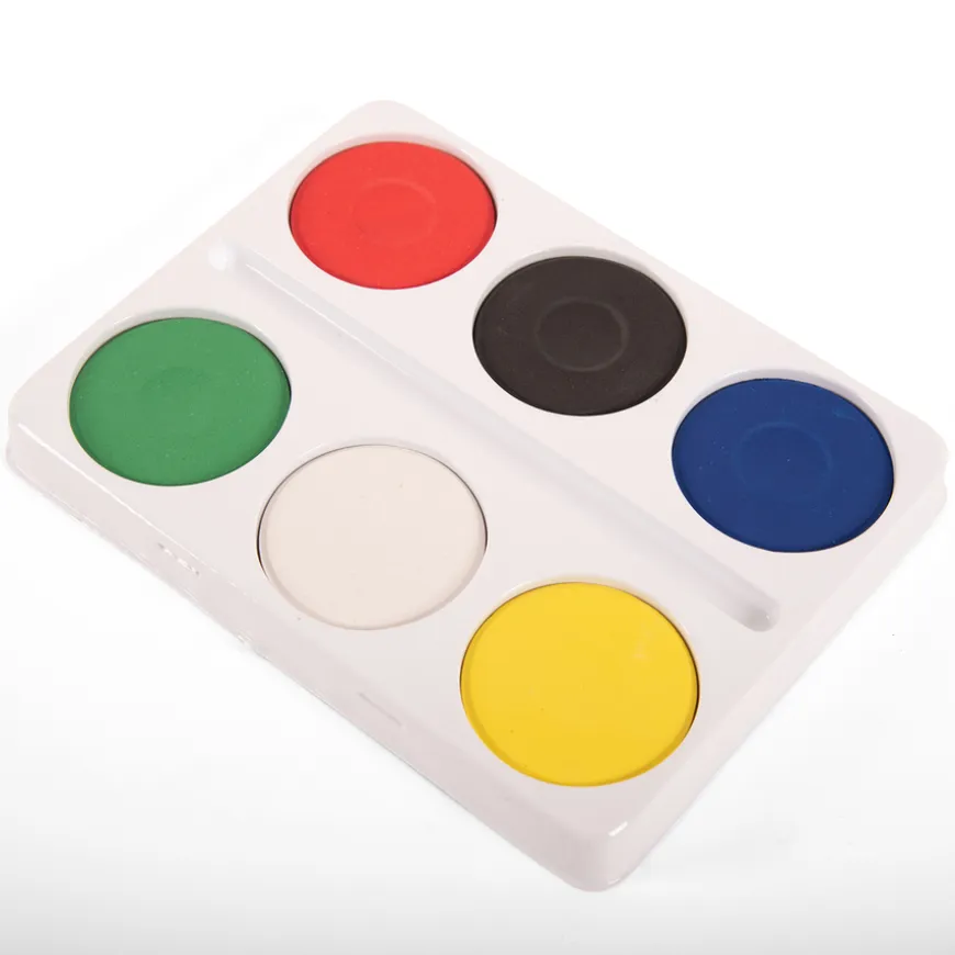 6 Well Senior Block Palette with Paint