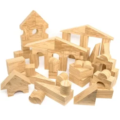 Weplay Soft Wood Effect Foam Construction Blocks