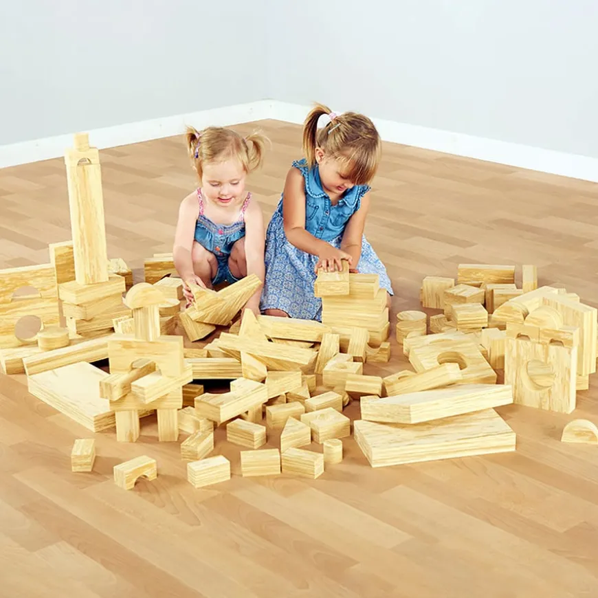 Weplay Soft Wood Effect Foam Construction Blocks