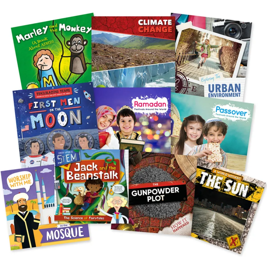 White Non-Fiction Book Bands Level 10