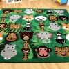 Wild Animals Square Placement Carpet