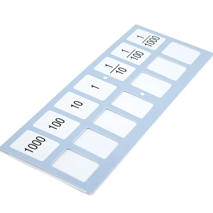 Wipe Clean Place Value Slider