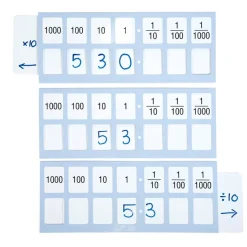 Wipe Clean Place Value Slider