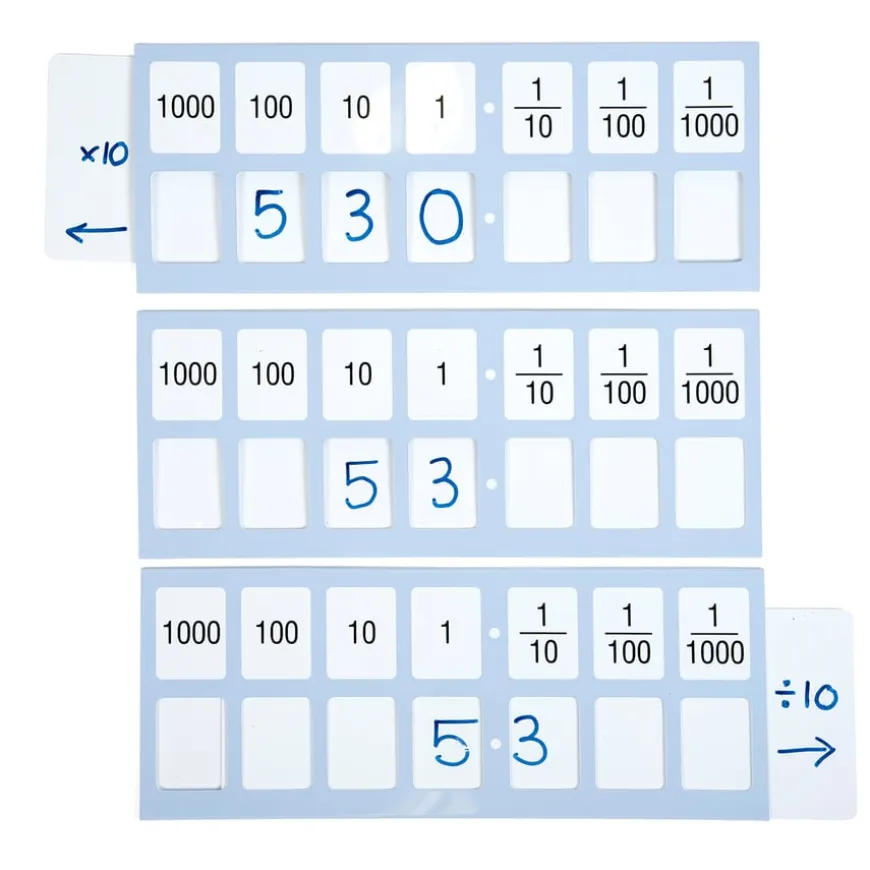 Wipe Clean Place Value Slider