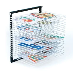 Wire Shelf Wall Paint Drying Rack