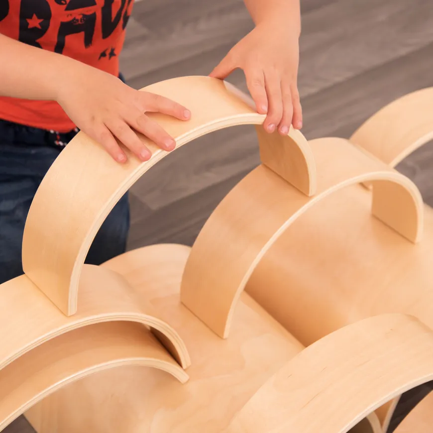 Wooden Arches and Tunnels 10pk