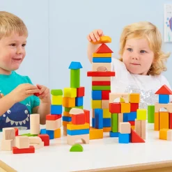 Wooden Building Blocks 100pcs