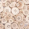 Wooden Buttons 440pk