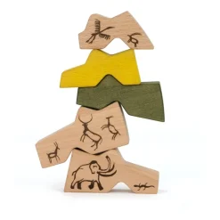 Wooden Cave Drawing Blocks 5pcs