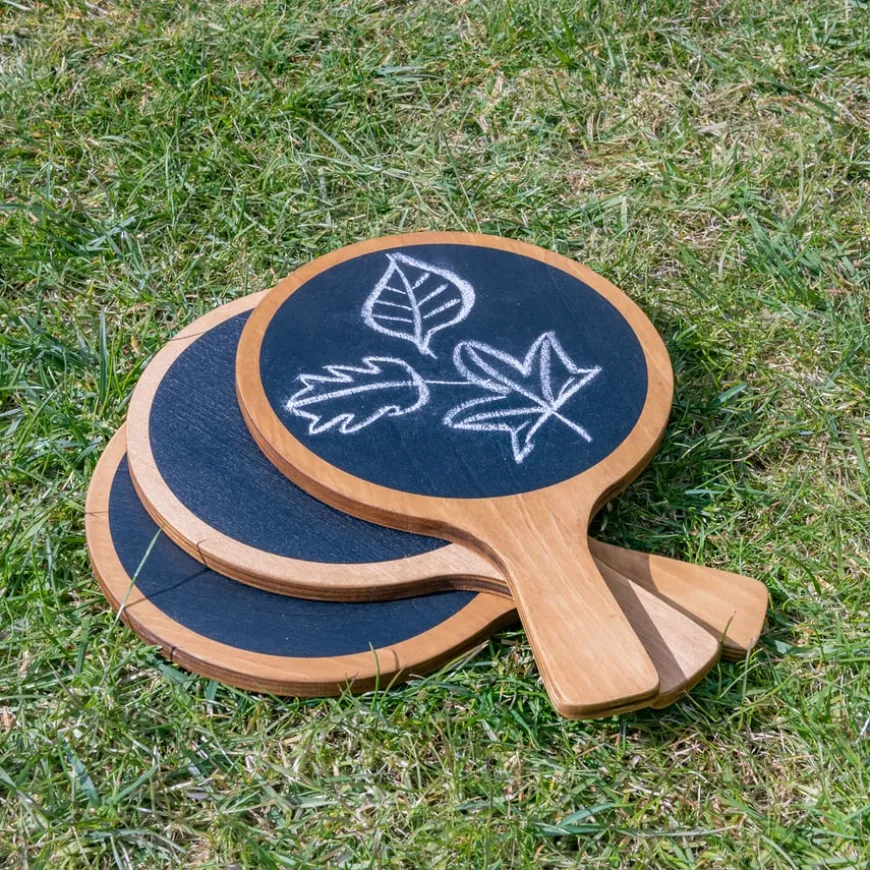 Wooden Chalk Boards 3pk