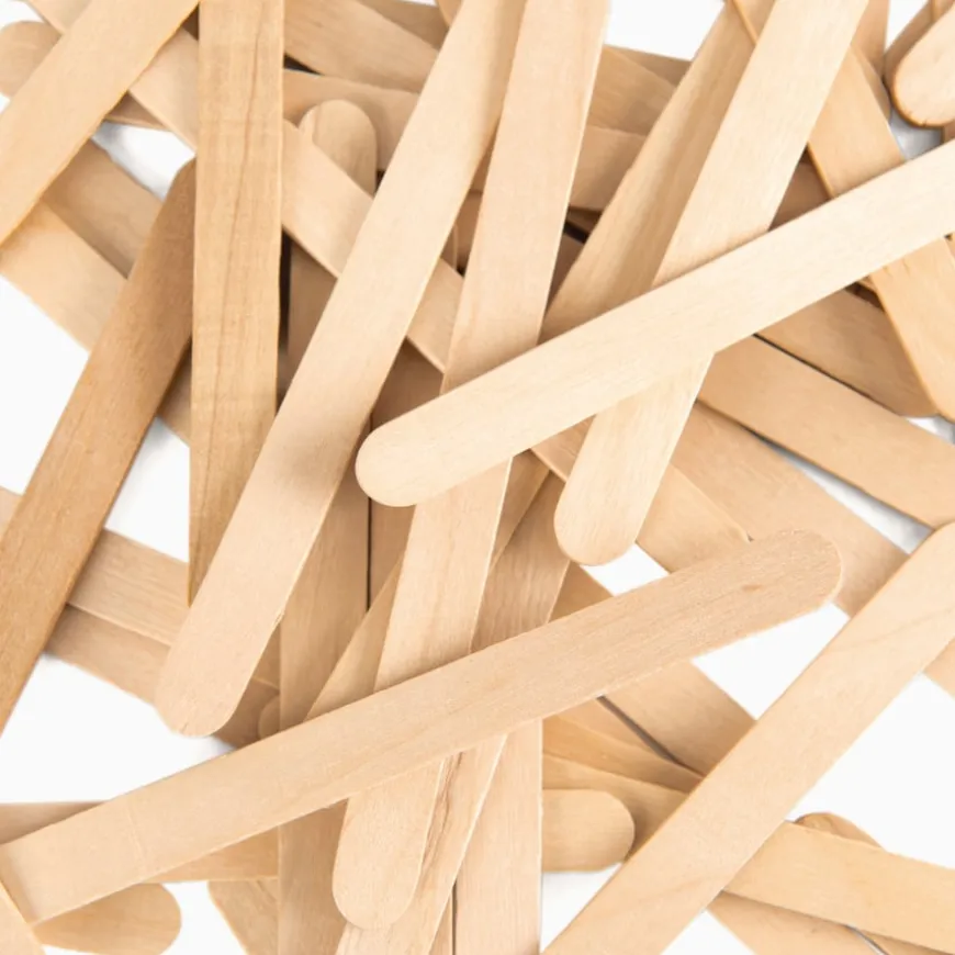 Wooden Craft Lolly Sticks