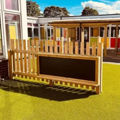 Wooden Framed Outdoor Chalkboard