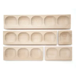 Wooden Frame Tray Set