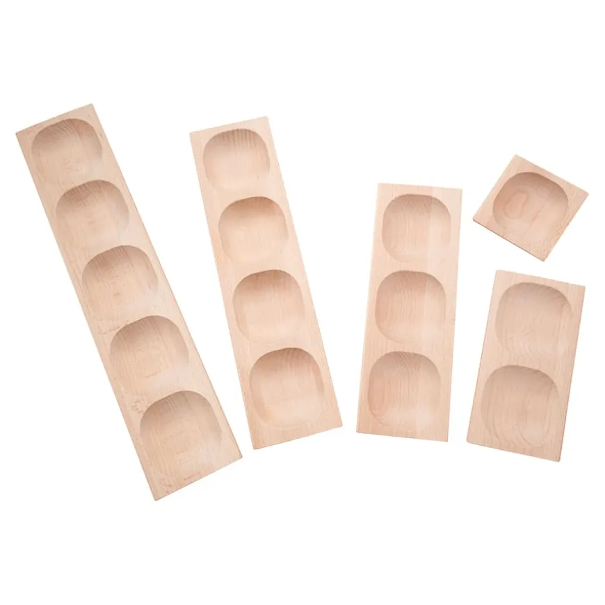 Wooden Frame Tray Set