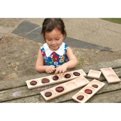 Wooden Frame Tray Set