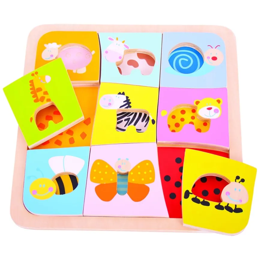 Wooden Manipulative Nursery Toys Bundle
