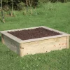 Wooden Mini Square Sandbox & Planter H310 x W1150 x D1150mm
