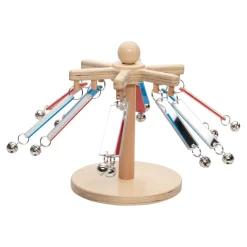 Wooden Mirror Chime about Carousel