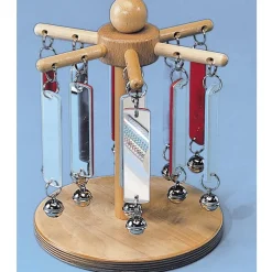 Wooden Mirror Chime about Carousel