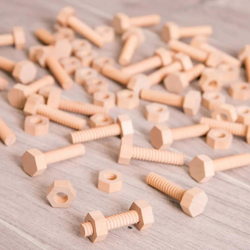 Wooden Nuts & Bolts
