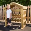 Wooden Outdoor Wellie Store