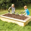 Wooden Rectangular Sandbox and Planter