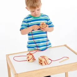 Wooden Sewing Blocks 3pk