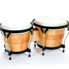 Wooden Shell Bongos With Raised Feet
