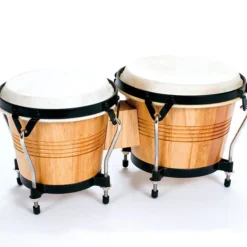 Wooden Shell Bongos With Raised Feet