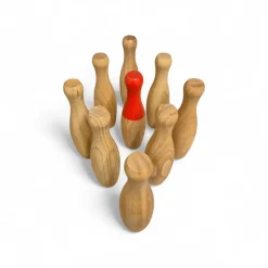 Wooden Skittles Set