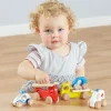 Wooden Small World Emergency Vehicles 4pcs