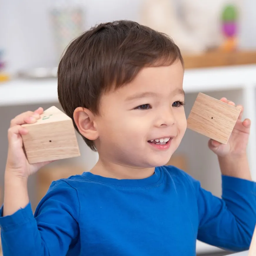 Wooden Sound Prisms 12pk