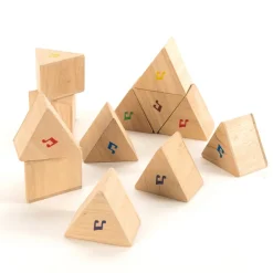 Wooden Sound Prisms 12pk