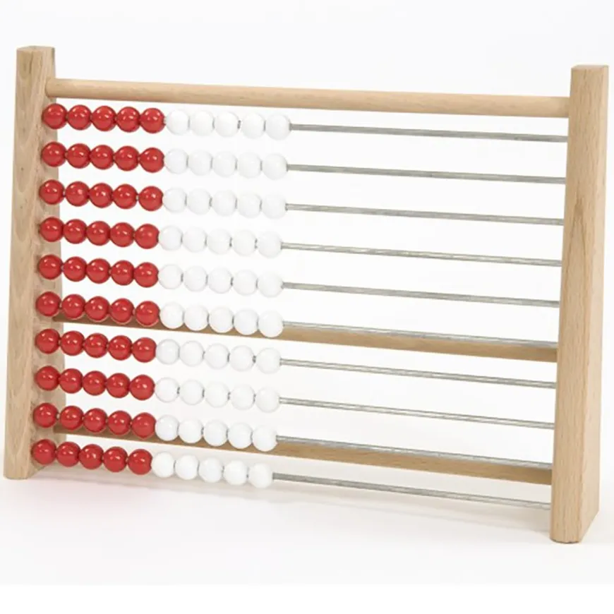 Wooden Two Colour Abacus