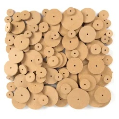 Wooden Wheels Mixed Sizes