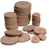 Wooden Wheels 54mm Diameter 4mm Hole