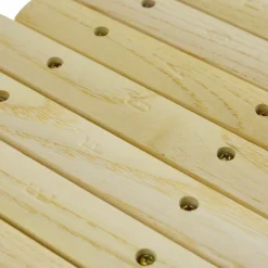 Wooden Xylophone With Engraved Notes Names