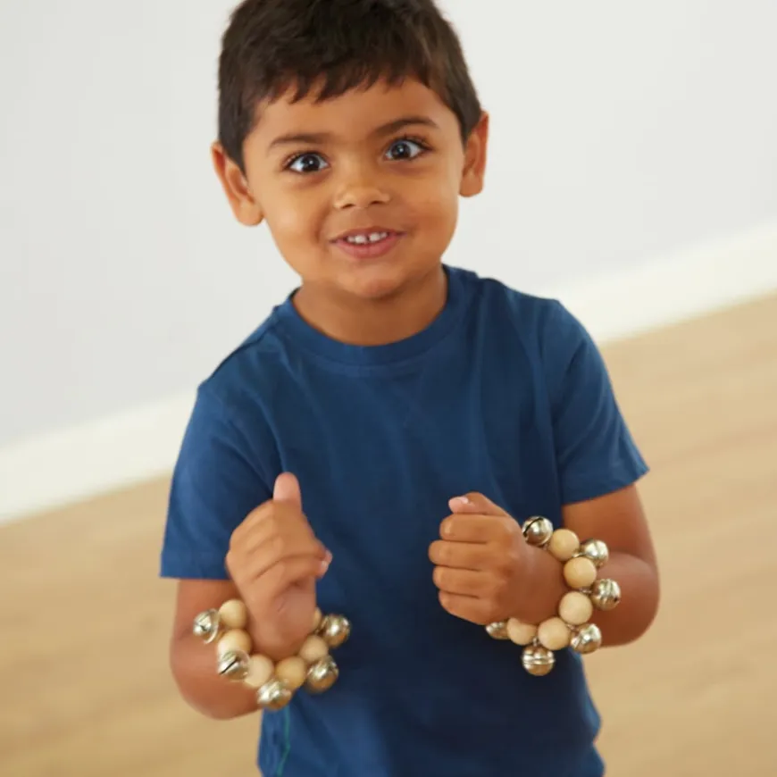 Wrist Bell Bracelets Pair