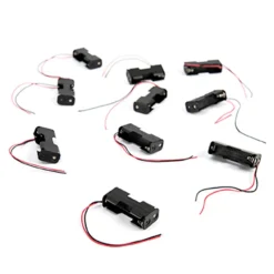 2 x AA Battery Holders with Leads