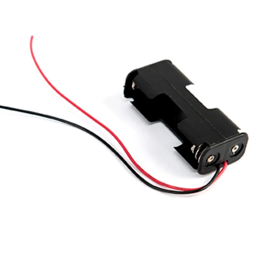 2 x AA Battery Holders with Leads