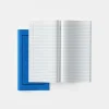 6.5''x 4'' Exercise Book 8mm Ruled Blue 48pg 50pk