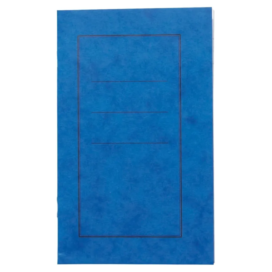6.5''x 4'' Exercise Book 8mm Ruled Blue 48pg 50pk